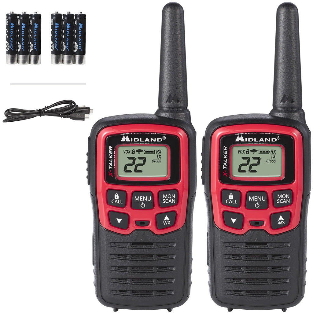 Midland X-Talker T31VP Two-Way Radio - Front View