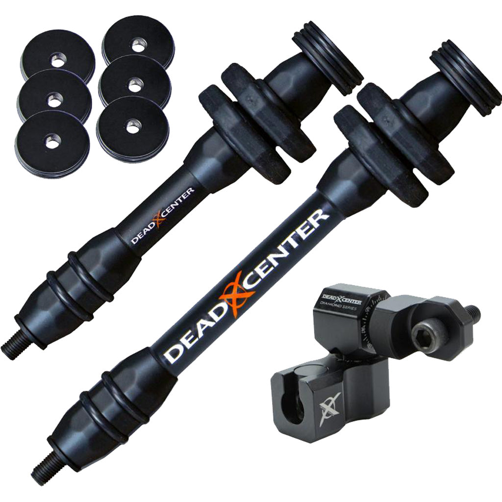 Dead Center Dead Level Hunter V2 Lite Combo in Black 8 in./ 6 in. - Front View