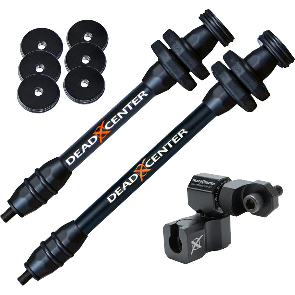 Dead Center Dead Level Hunter V2 Lite Combo in Black 10 in./8 in. - Front View