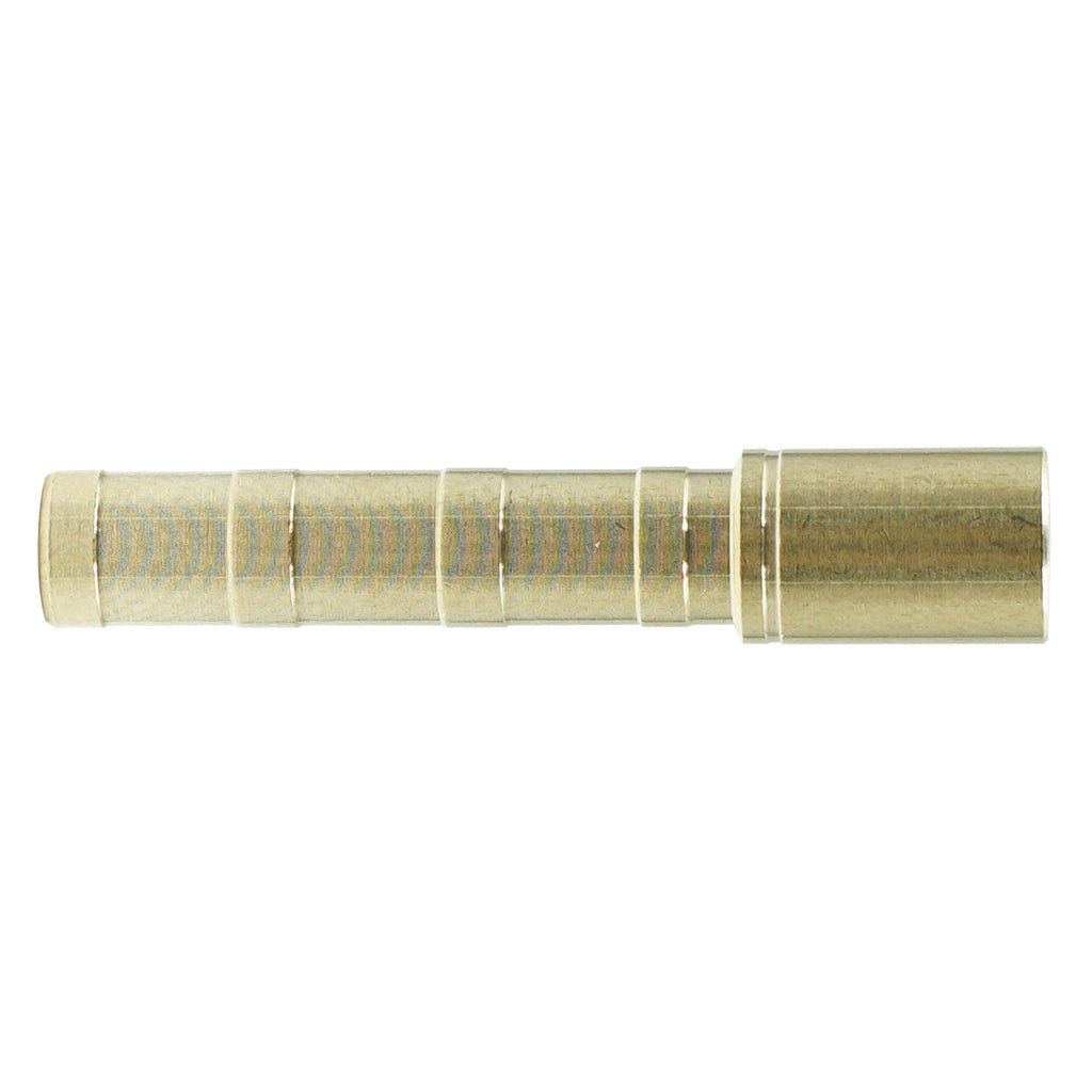 Carbon Express Brass Inserts in #2 .244 100 gr. 12 pk. - Front View