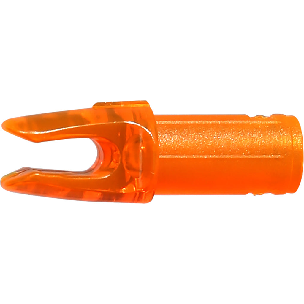 Easton 6.5mm MicroLite Super Nocks in Orange - Front View