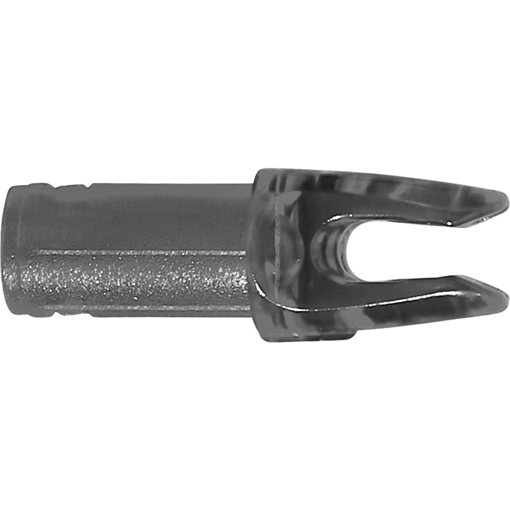 Easton 4mm MicroLite Nocks in Smoke 12 pk. - Front View