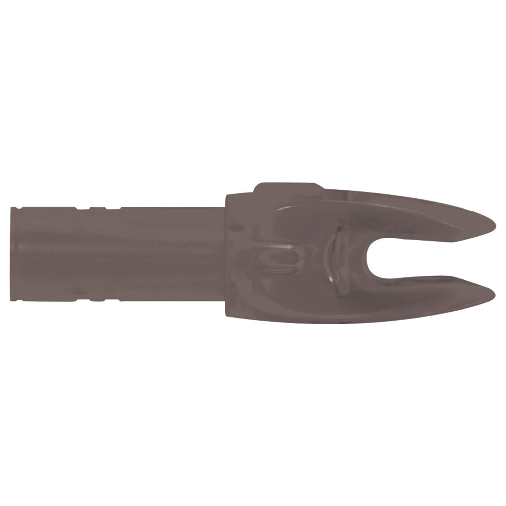 Easton 6mm H Nocks in Grey - Front View