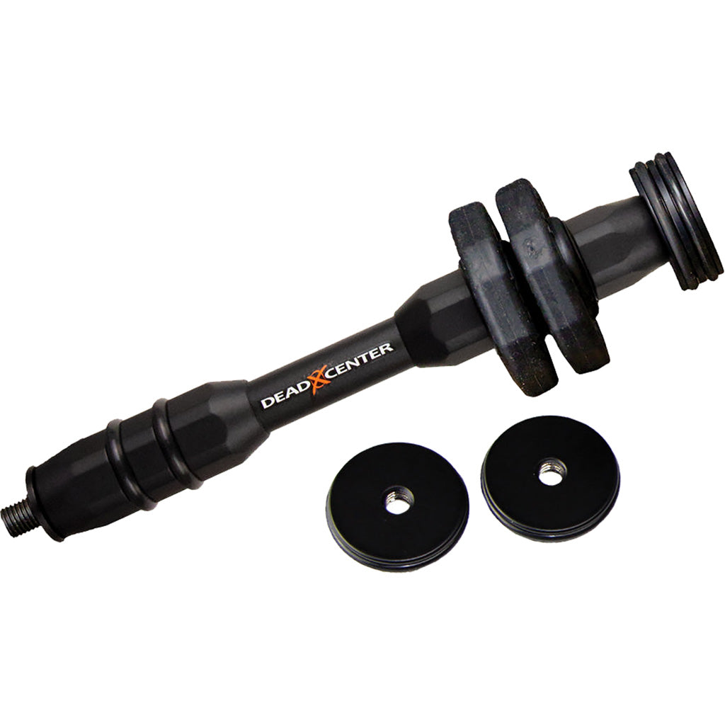 Dead Center Dead Silent Carbon XS Stabilizer in Black 6 in. - Front View