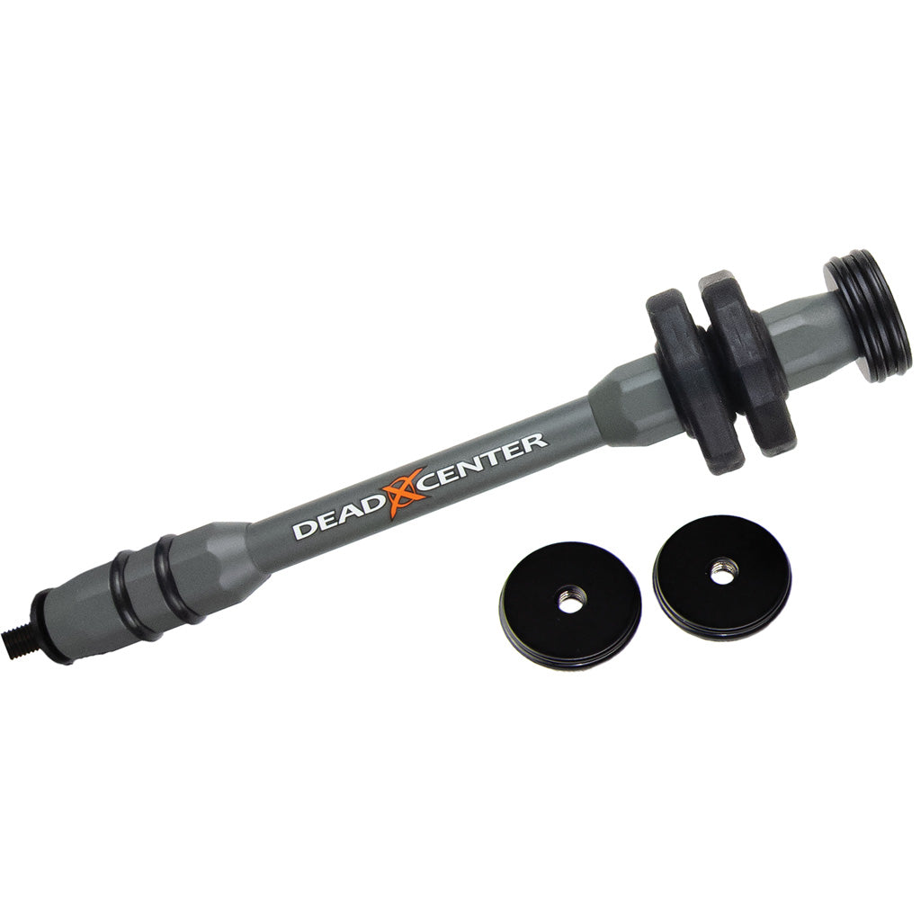 Dead Center Dead Silent Carbon XS Stabilizer in Grey 8 in. - Front View