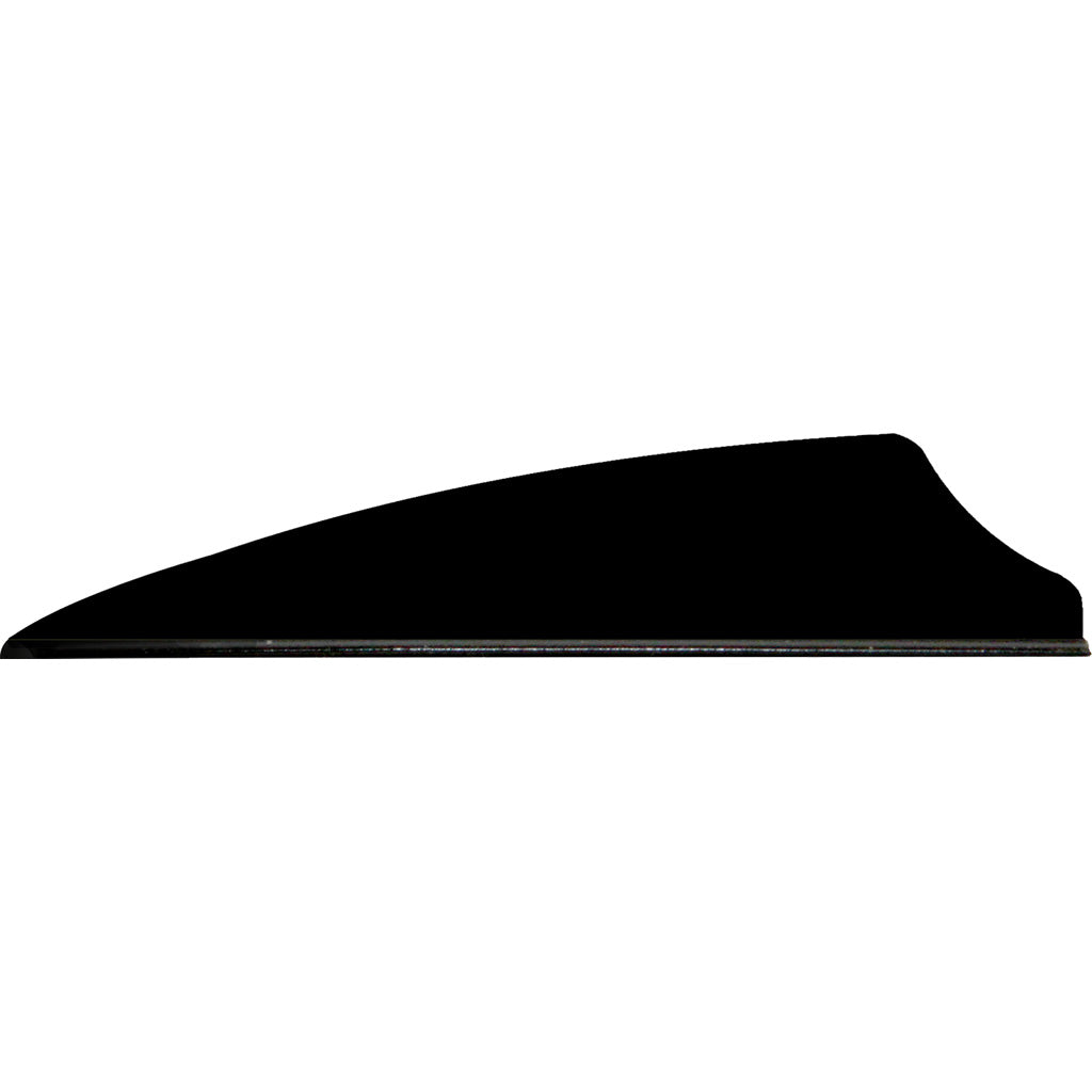 Q2i Fusion X-II Vanes in Black 2.5 in. 100 pk. - Front View