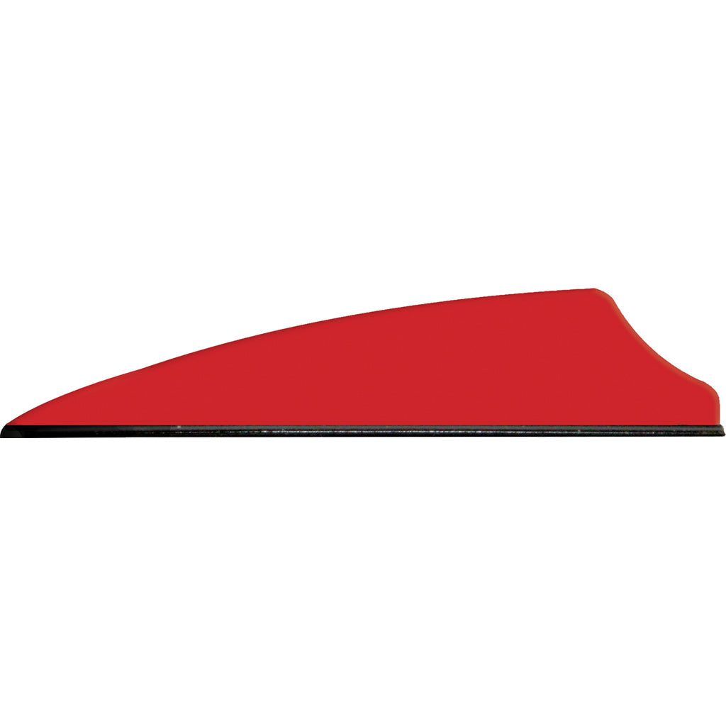 Q2i Fusion X-II Vanes in Flo Red  2.5 in. 100 pk. - Front View