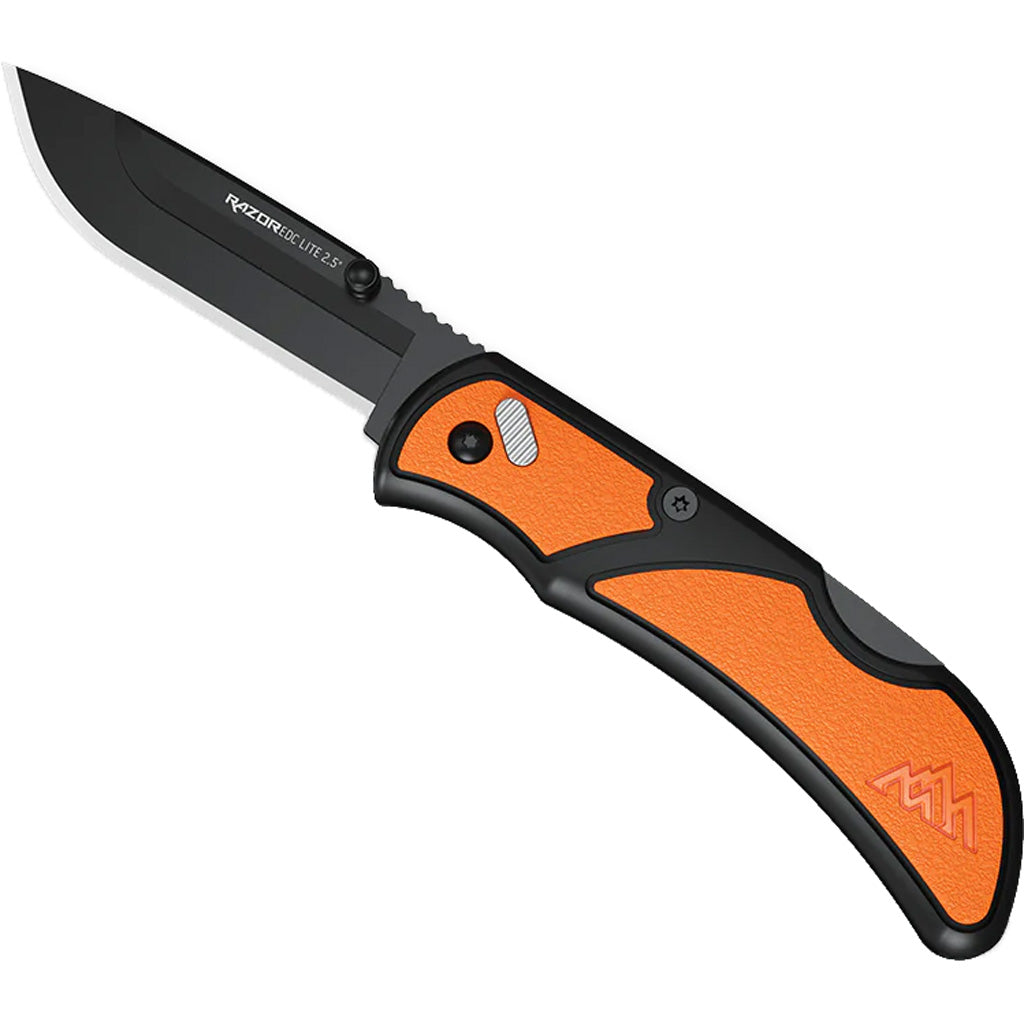 Outdoor Edge Razor EDC Lite in Orange/Black - Front View