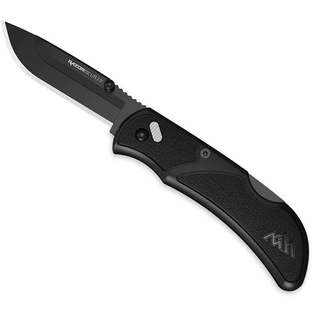Outdoor Edge Razor EDC Lite in Black/Black - Front View