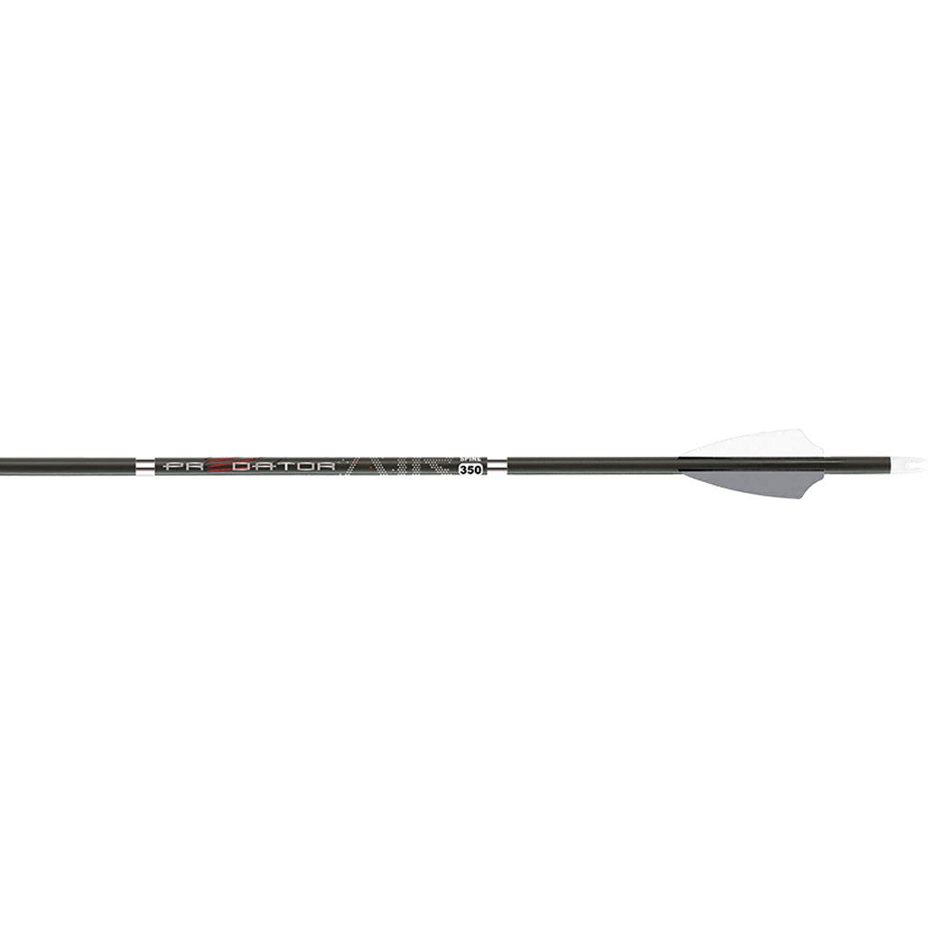 Carbon Express Predator AIR 6mm Arrows in 400 6 pk. - Front View