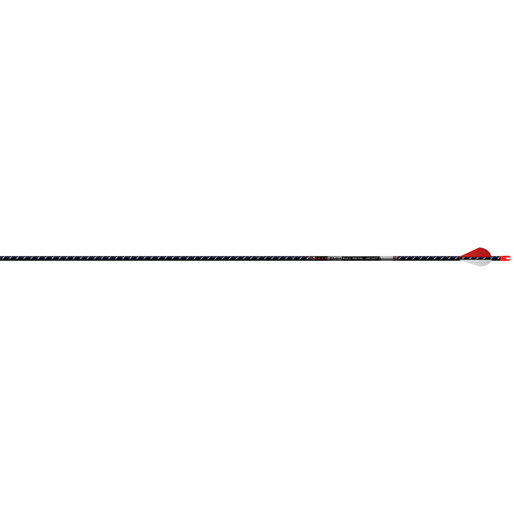 Easton 5mm FMJ Arrows with Half Outs in 500 - Front View