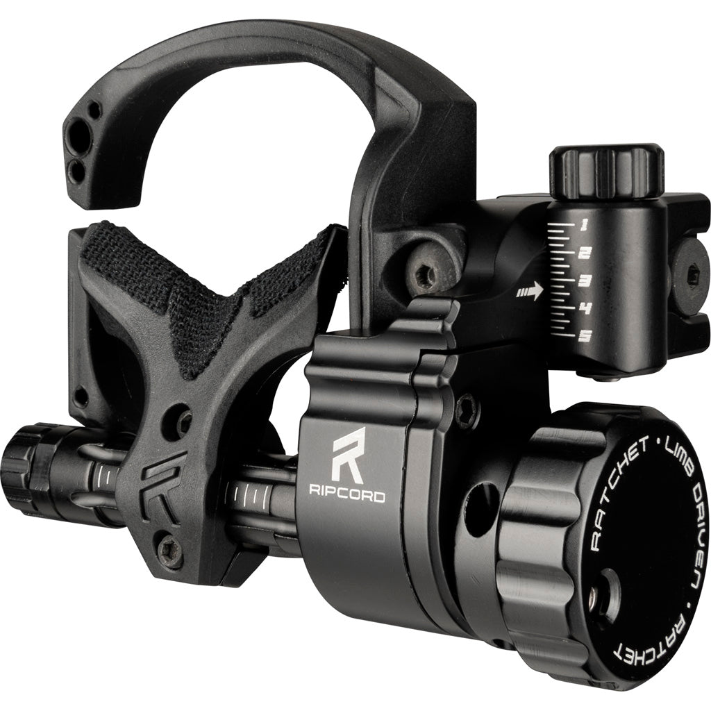 Ripcord Ratchet Arrow Rest in Limb Driven IMS Micro LH - Front View