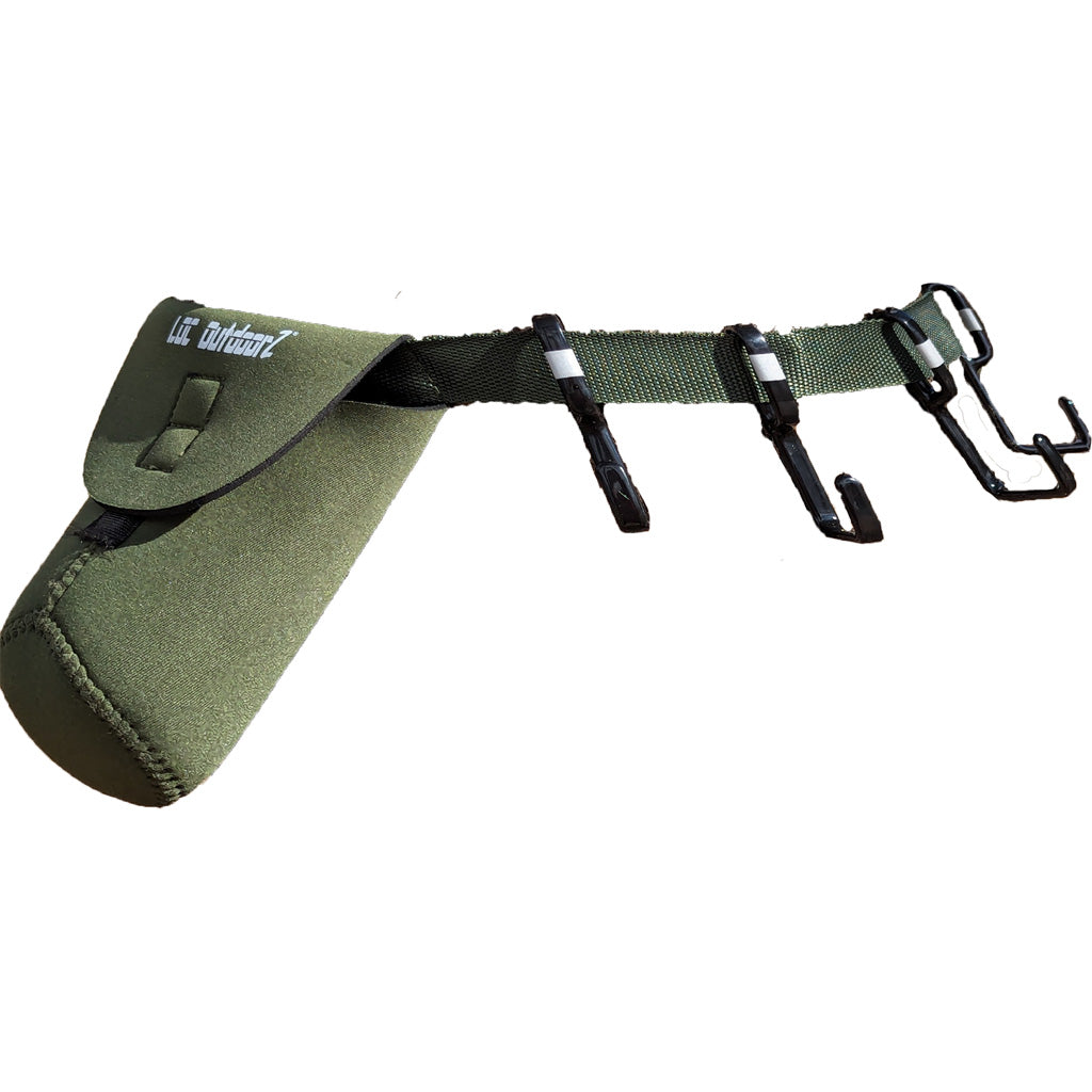 Loc Outdoorz Pro Hunt'r Hang-It Gear Belt with Bag - Front View