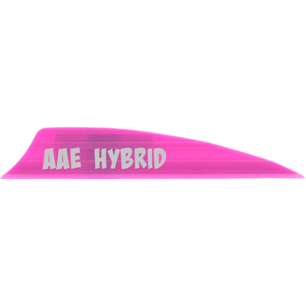 AAE Hybrid 2.0 Shield Cut Vanes in Purple 50 pk. - Front View