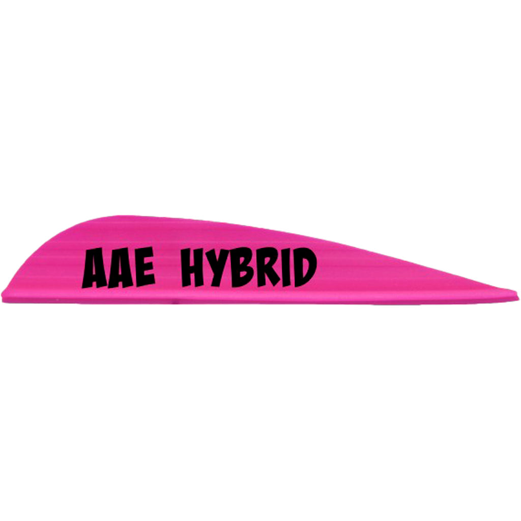 AAE Hybrid 26 Vanes in Hot Pink 50 pk. - Front View