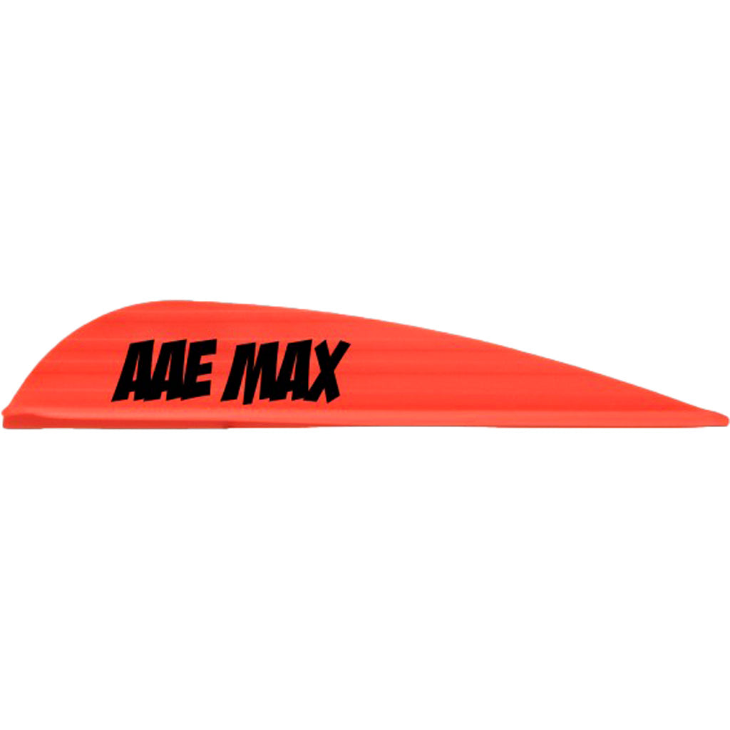 AAE Max Stealth Vanes in Fire Orange 50 pk. - Front View