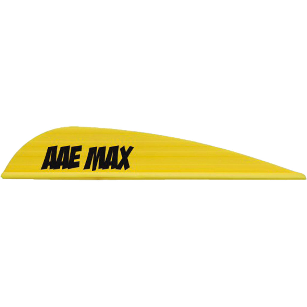 AAE Max Stealth Vanes in Yellow 50 pk. - Front View