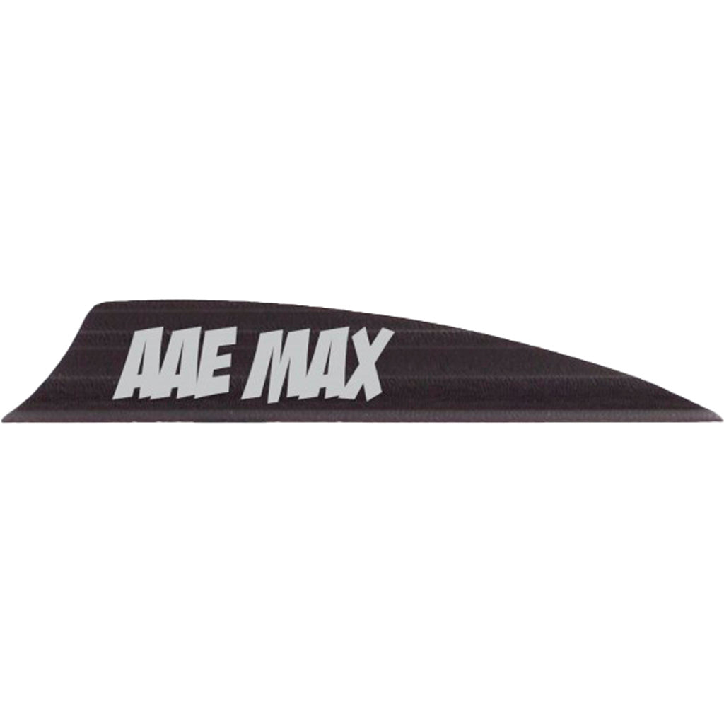 AAE Max 2.0 Shield Cut Vanes in Black 50 pk. - Front View