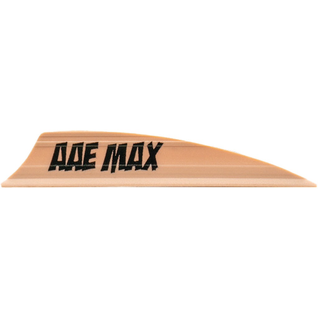 AAE Max 2.0 Shield Cut Vanes in Sand 50 pk. - Front View