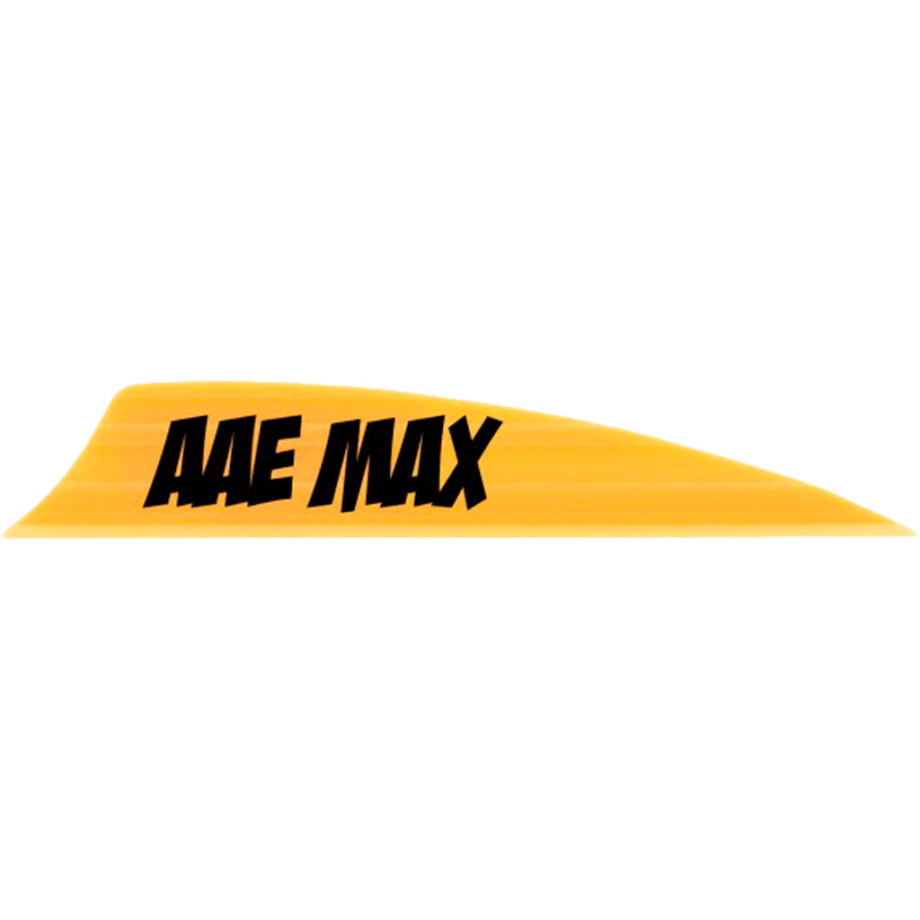AAE Max 2.0 Shield Cut Vanes in Sunset Gold 50 pk. - Front View