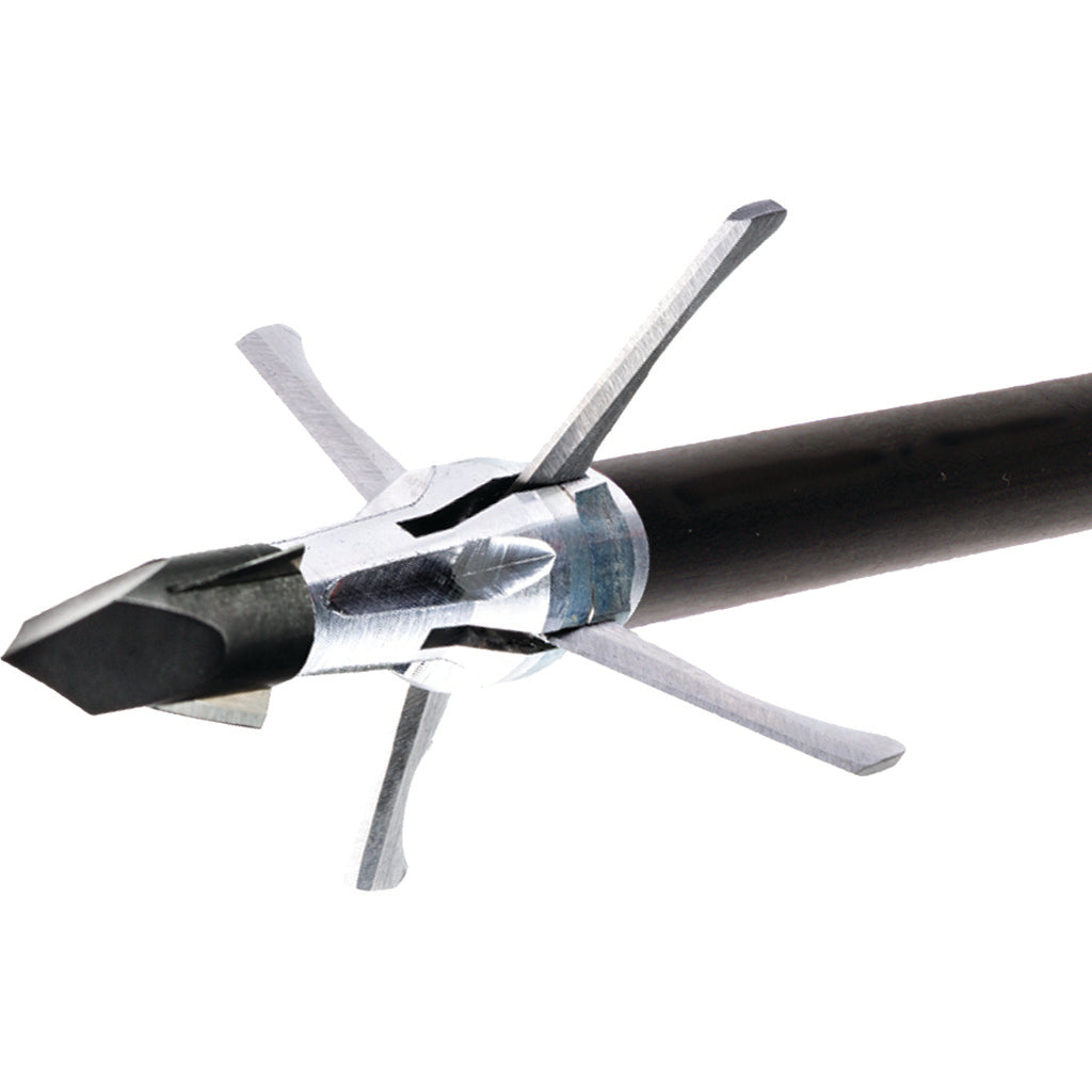 Grim Reaper Mini-Mag Razortip Broadheads in 4-Blade 100 gr. 3 pk. - Front View