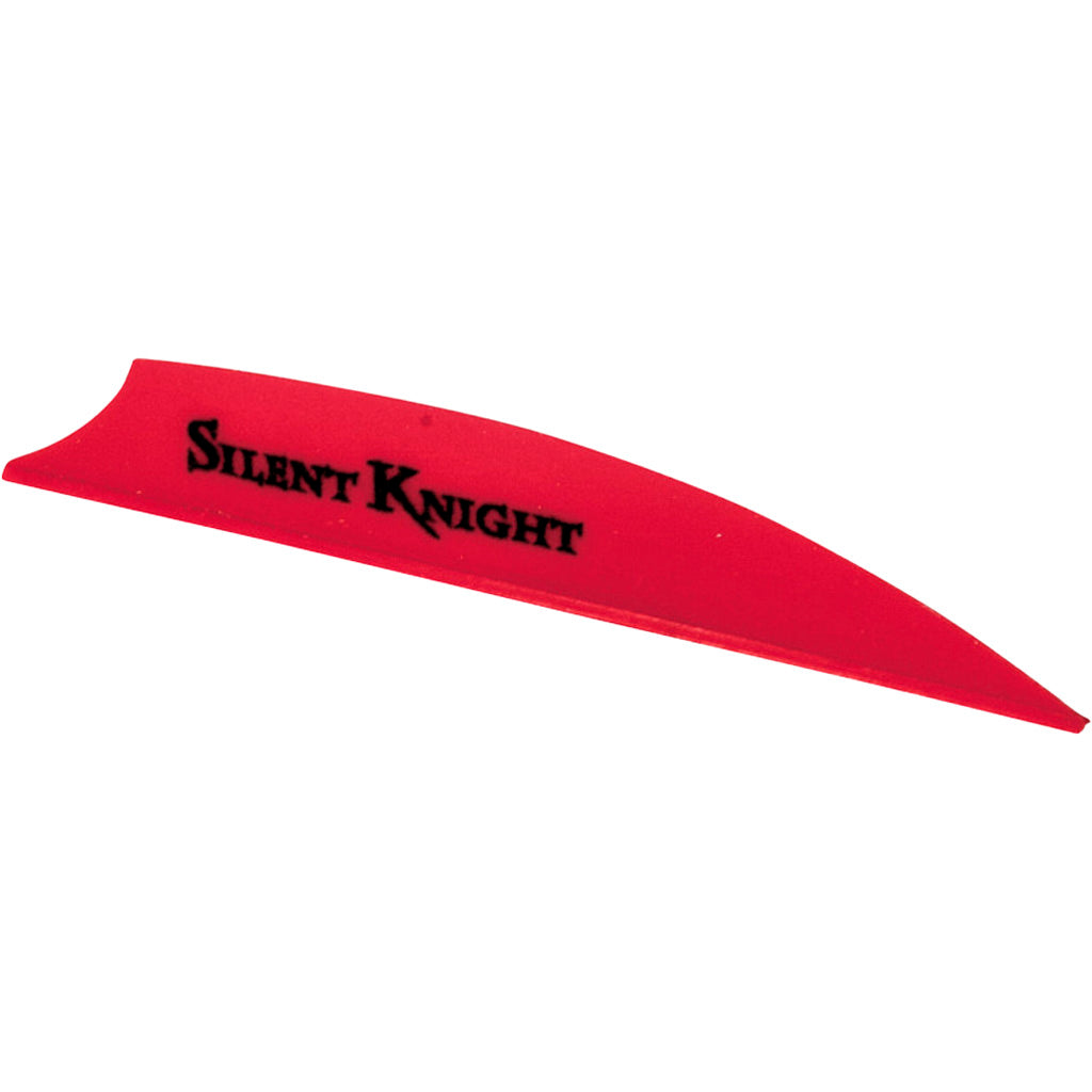 Flex Fletch Silent Knight Vanes in Flo Red 3 in. 36 pk. - Front View