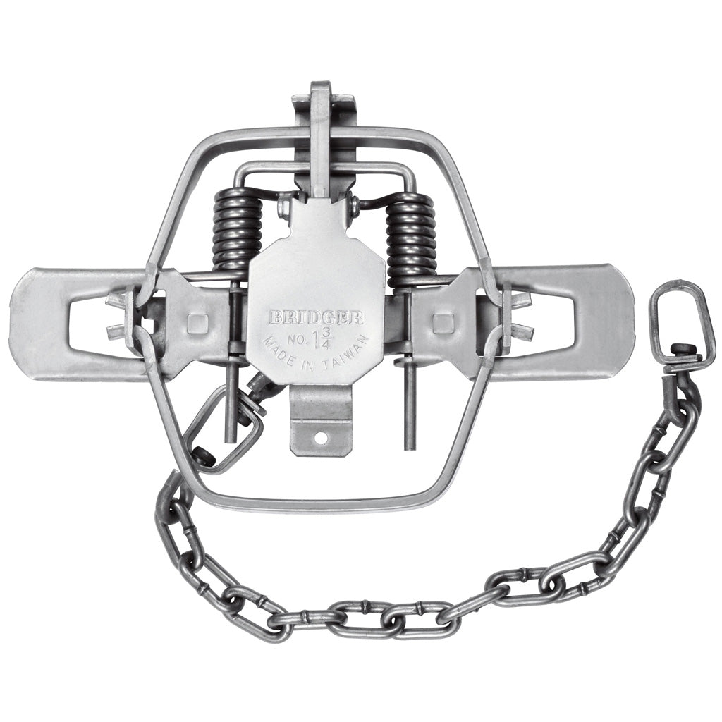 Minnesota Trapline Bridger Coil Trap in #1.75 - Front View