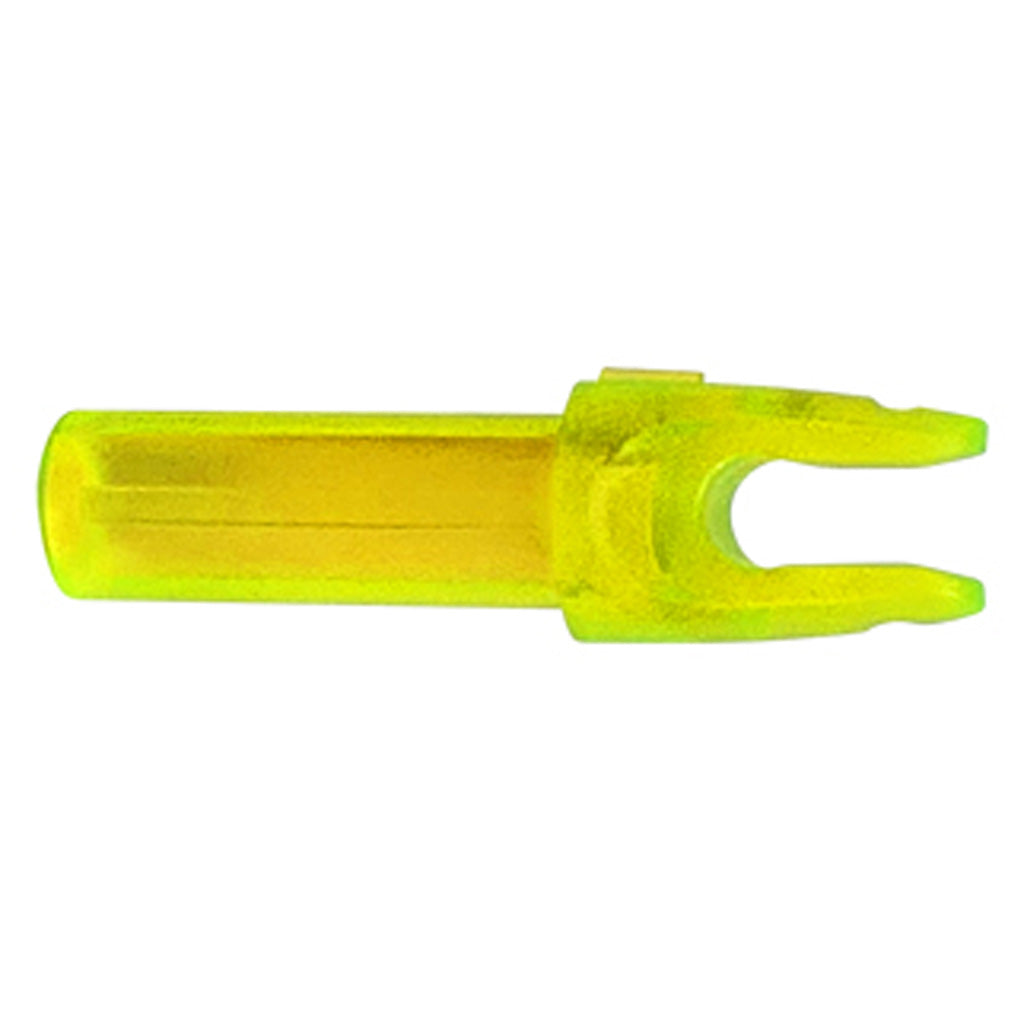 Black Eagle SPT Nocks in Yellow - Front View
