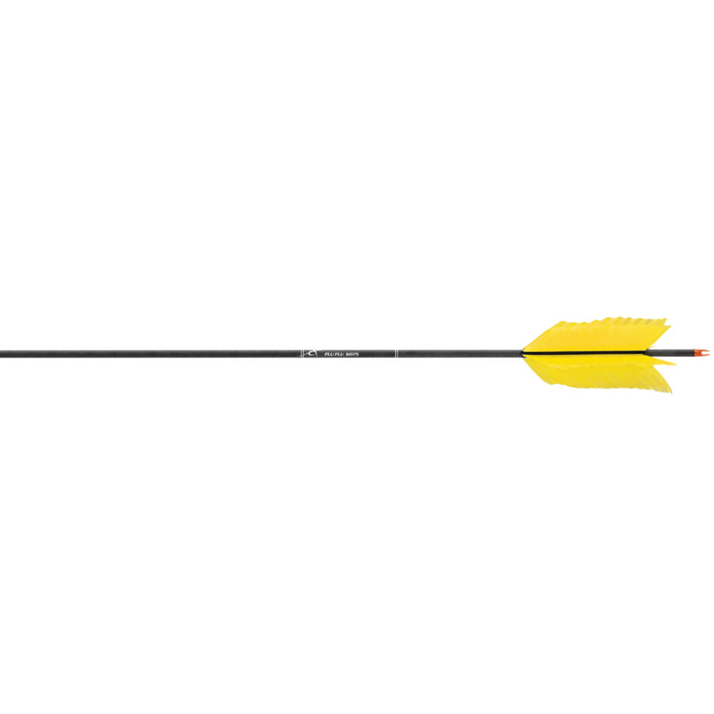 Carbon Express Flu Flu Arrow - Front View