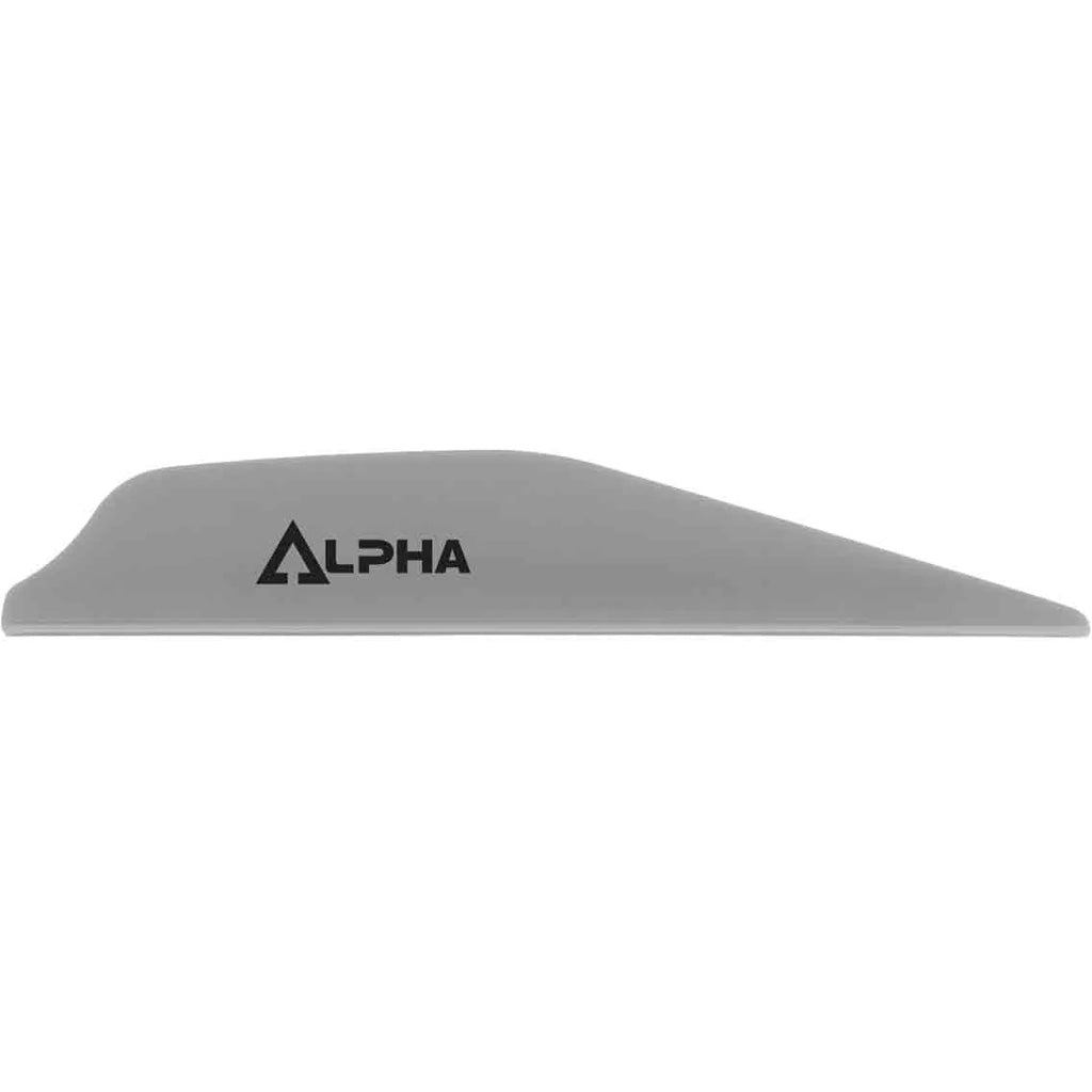 Bohning Alpha Vanes in Silver 100 pk. - Front View