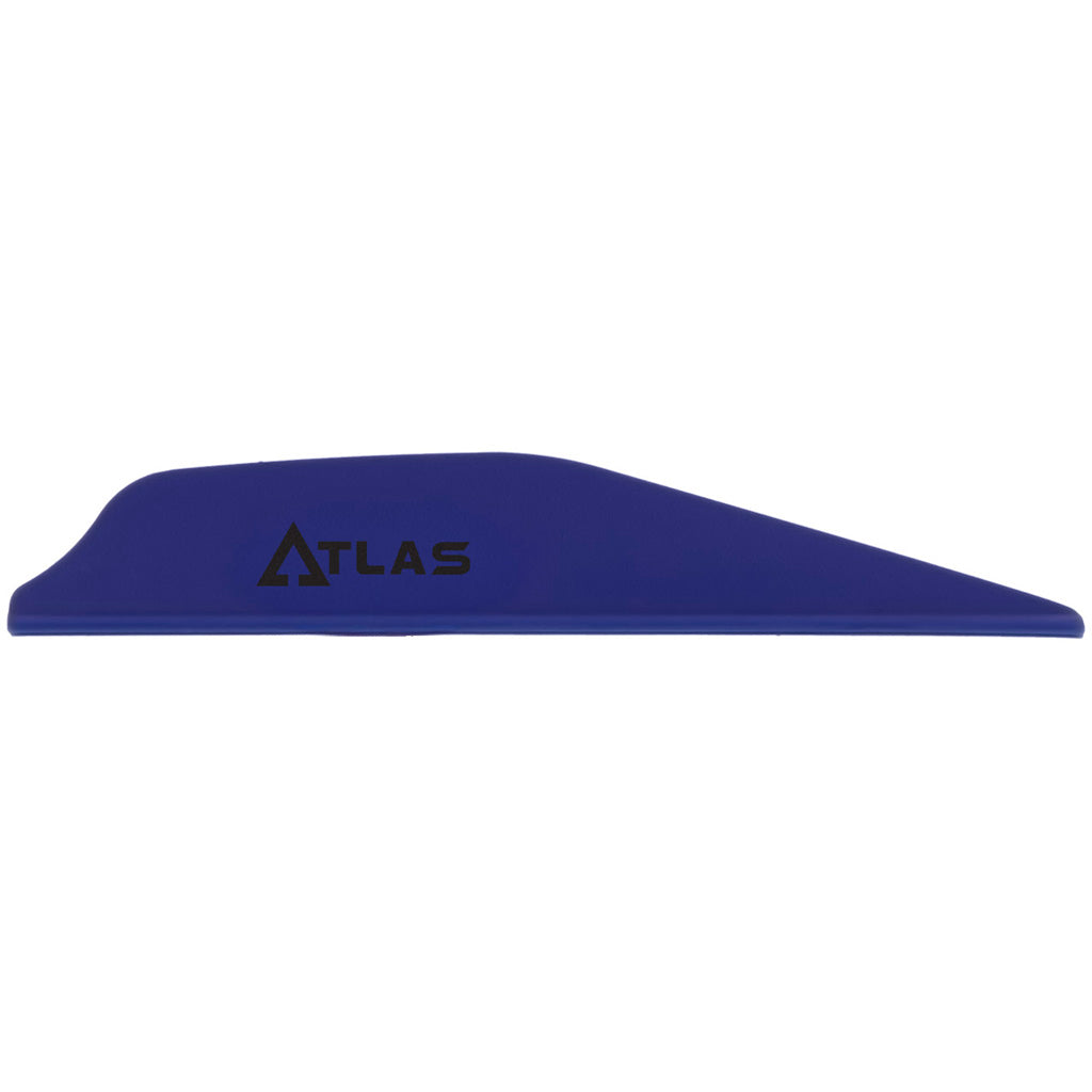 Bohning Atlas Vanes in Blue 100 pk. - Front View