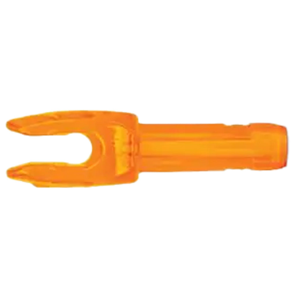 Easton 5mm MicroLite Nocks in Orange - Front View