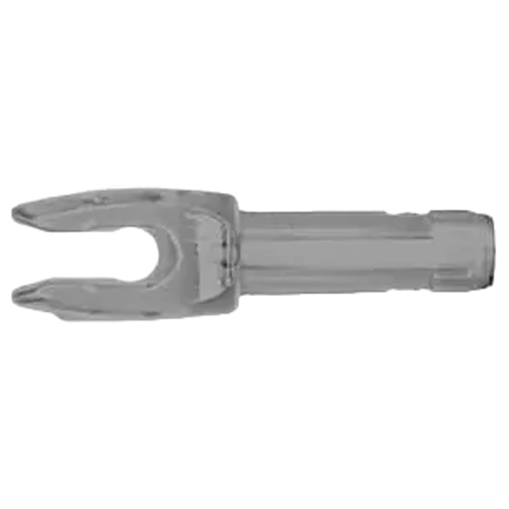 Easton 5mm MicroLite Nocks in Grey - Front View