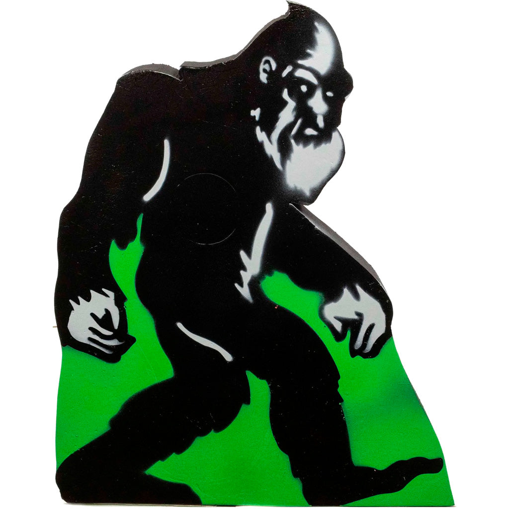 3 Rivers Dinks Little Bigfoot Foam Target in Black - Front View