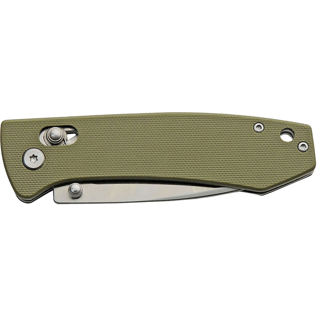 SZCO G10 Rolling Lock Stainless Folder Knife - Alternate View 1