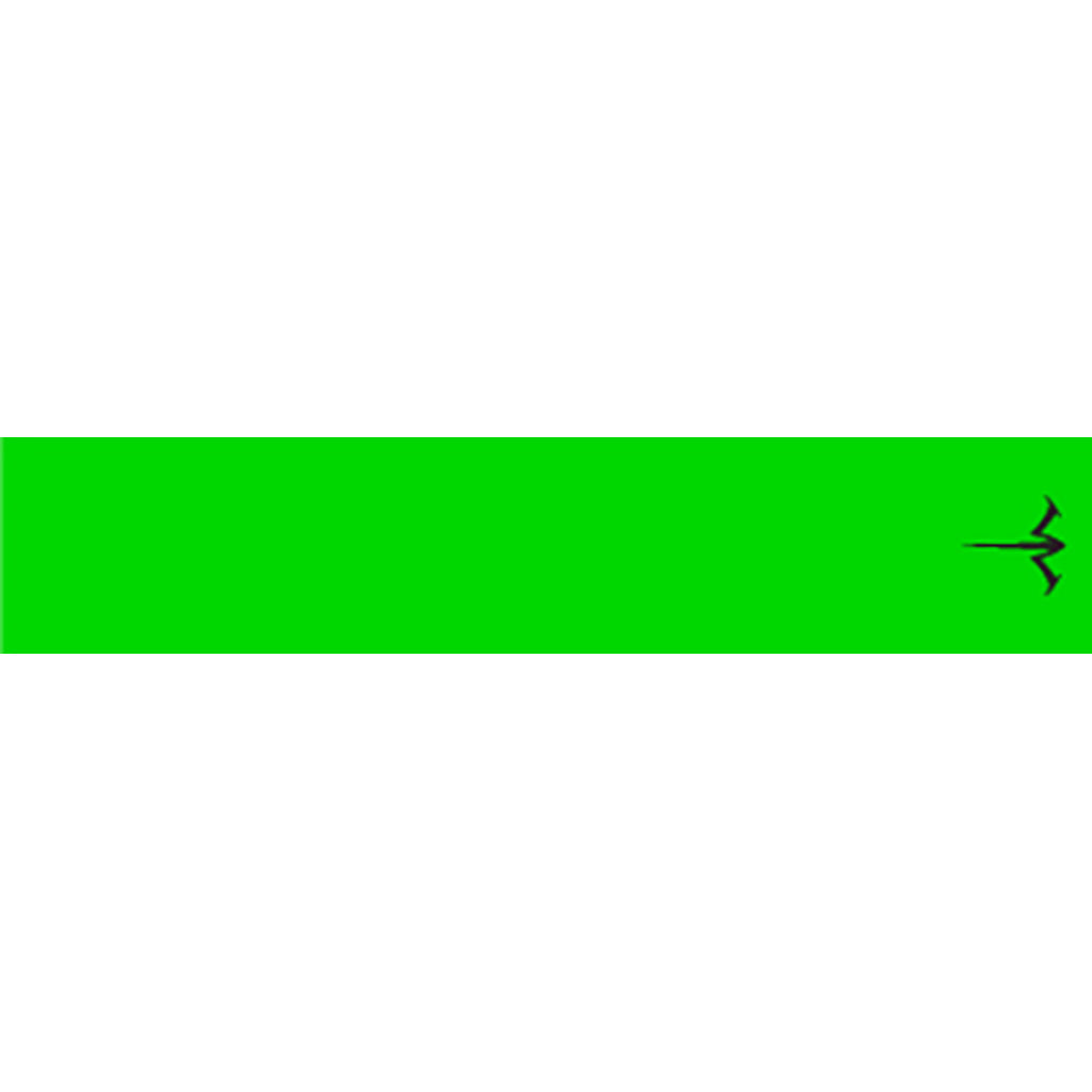 White Water Archery Solid Arrow Wraps in Green - Front View