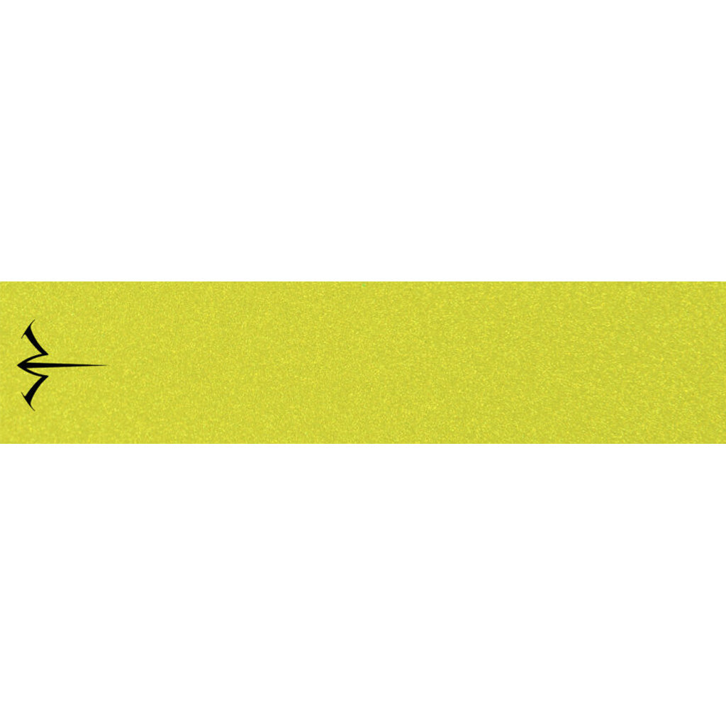 White Water Archery Reflective Arrow Wraps in Chartreuse 5 in. x 1.125 in. 15 pk. - Front View