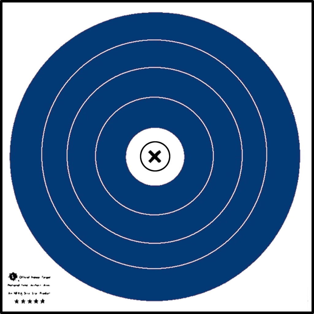 Maple Leaf Press Maple Leaf NFAA Indoor Target 40cm Target - Front View
