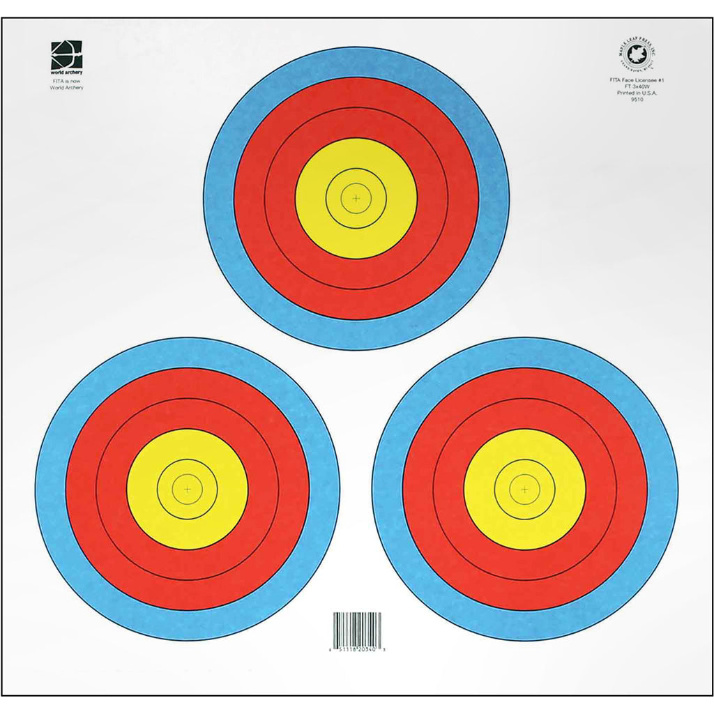 Maple Leaf Press Maple Leaf WA 3 Spot Triangle Target - Front View