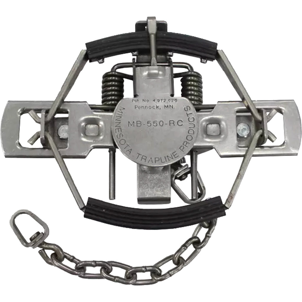 Minnesota Trapline Minnesota MB-550 Rubber Jaw Predator Trap - Front View