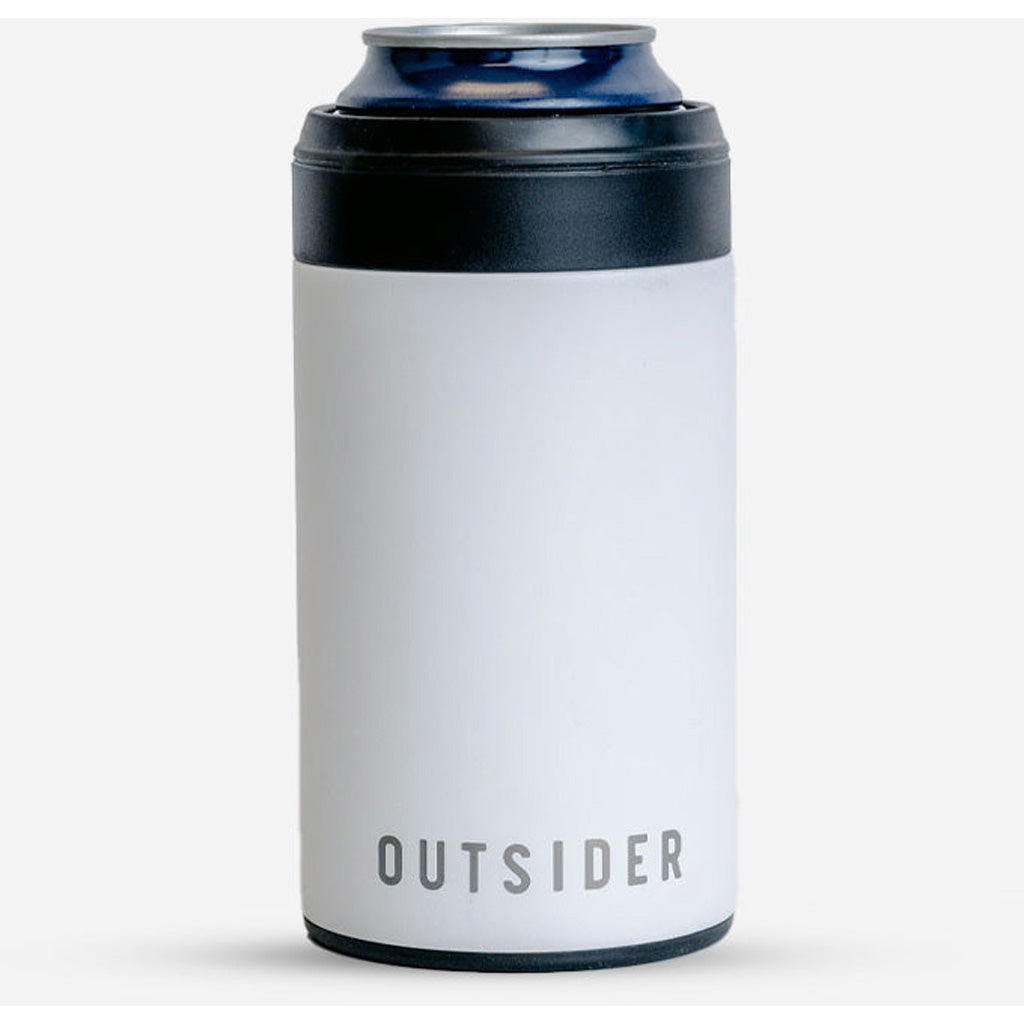 Outsider The PM Can Cooler in White - Front View