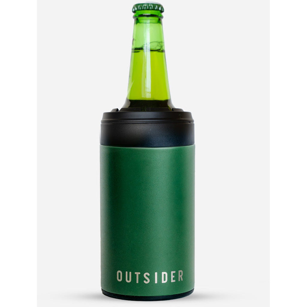 Outsider The PM Can Cooler in Green - Front View