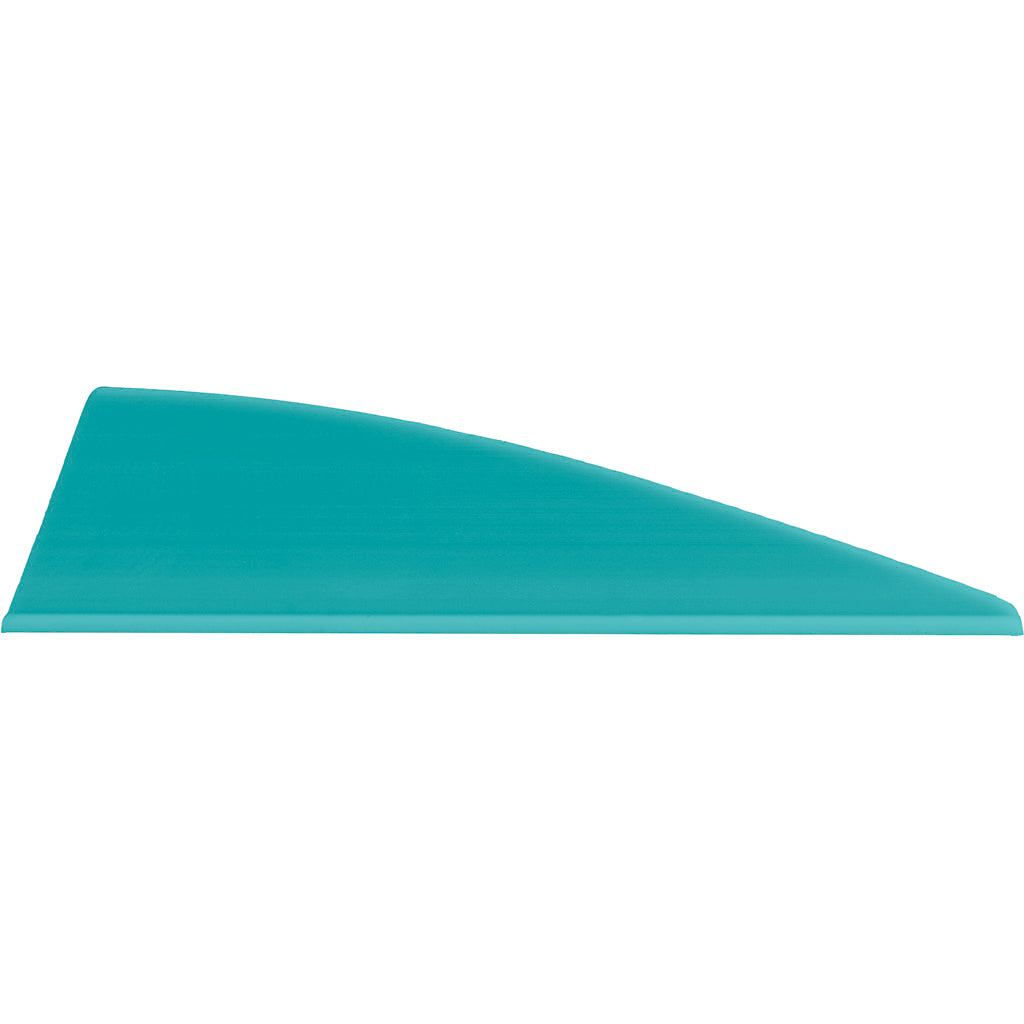 TAC Vanes Driver High Profile Vanes in Turquoise 100 pk. - Front View