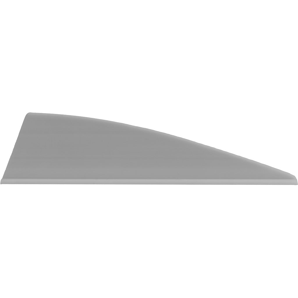 TAC Vanes Driver High Profile Vanes in Gray 100 pk. - Front View