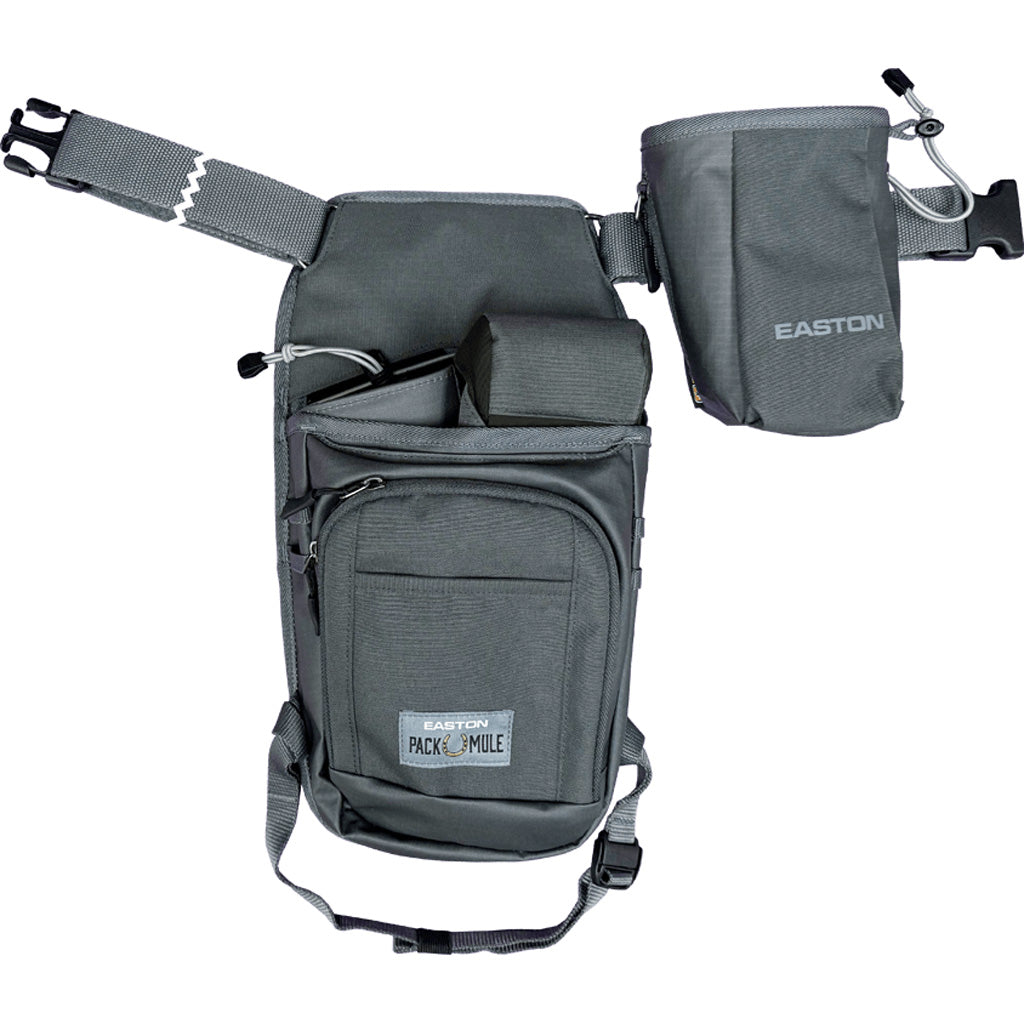 Easton Pack Mule Quiver in Grey - Front View