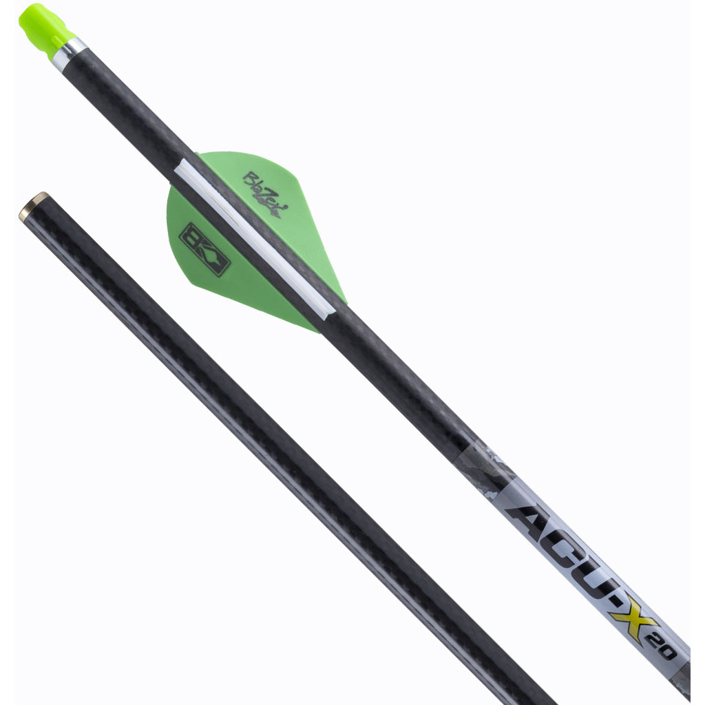 TenPoint ACU-X Carbon Arrows in 20 in. ACU-X Nock 6 pk. - Front View
