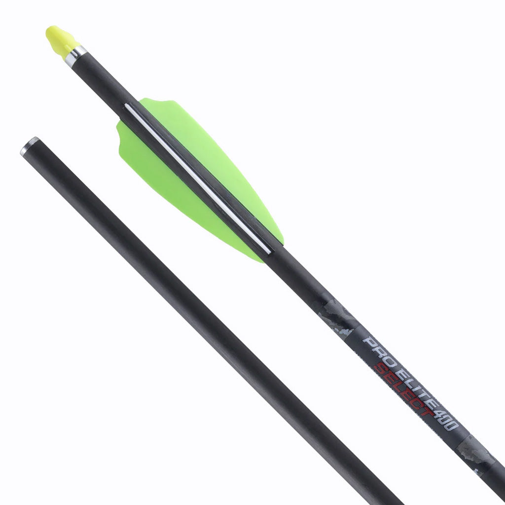 TenPoint Pro Elite 400 Select Carbon Arrows - Front View