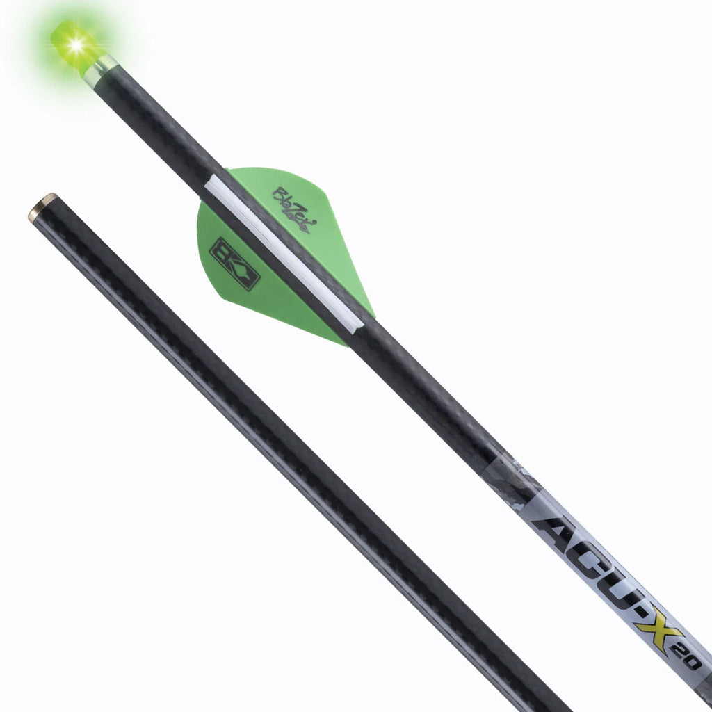 TenPoint ACU-X Lighted Carbon Arrows - Front View