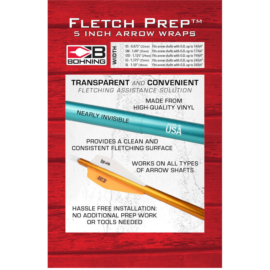 Bohning Fletch Prep Wraps in Small - Front View