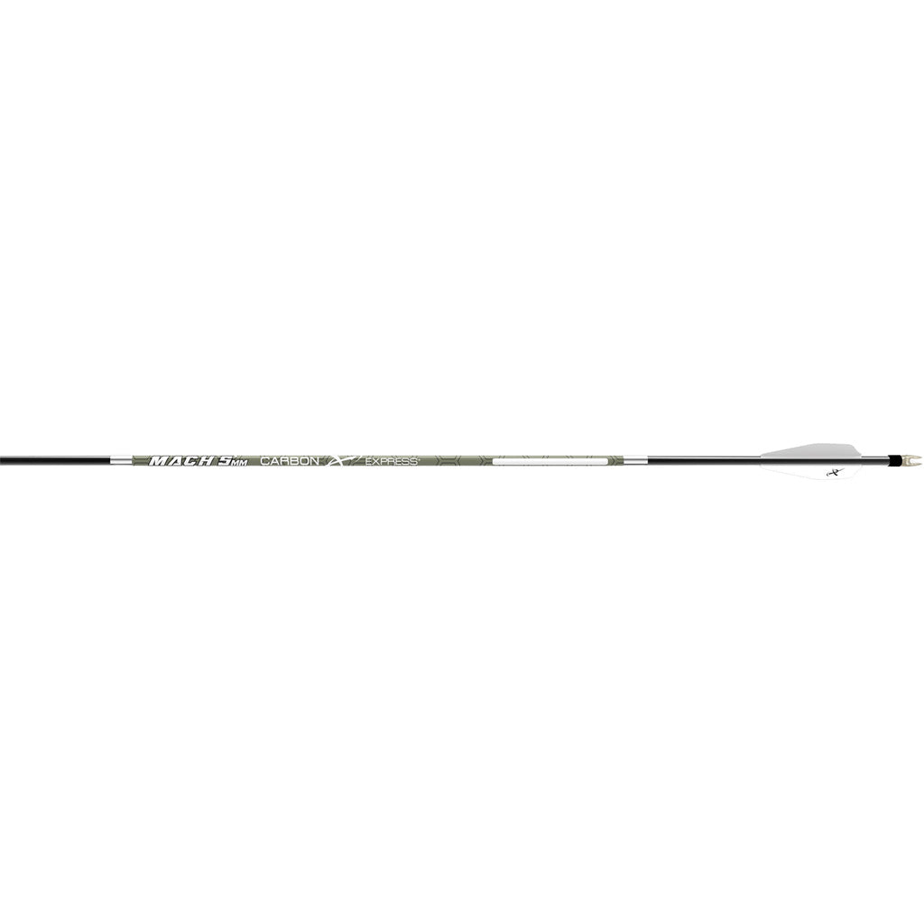 Carbon Express Mach 5 5mm Arrows in 200 - Front View